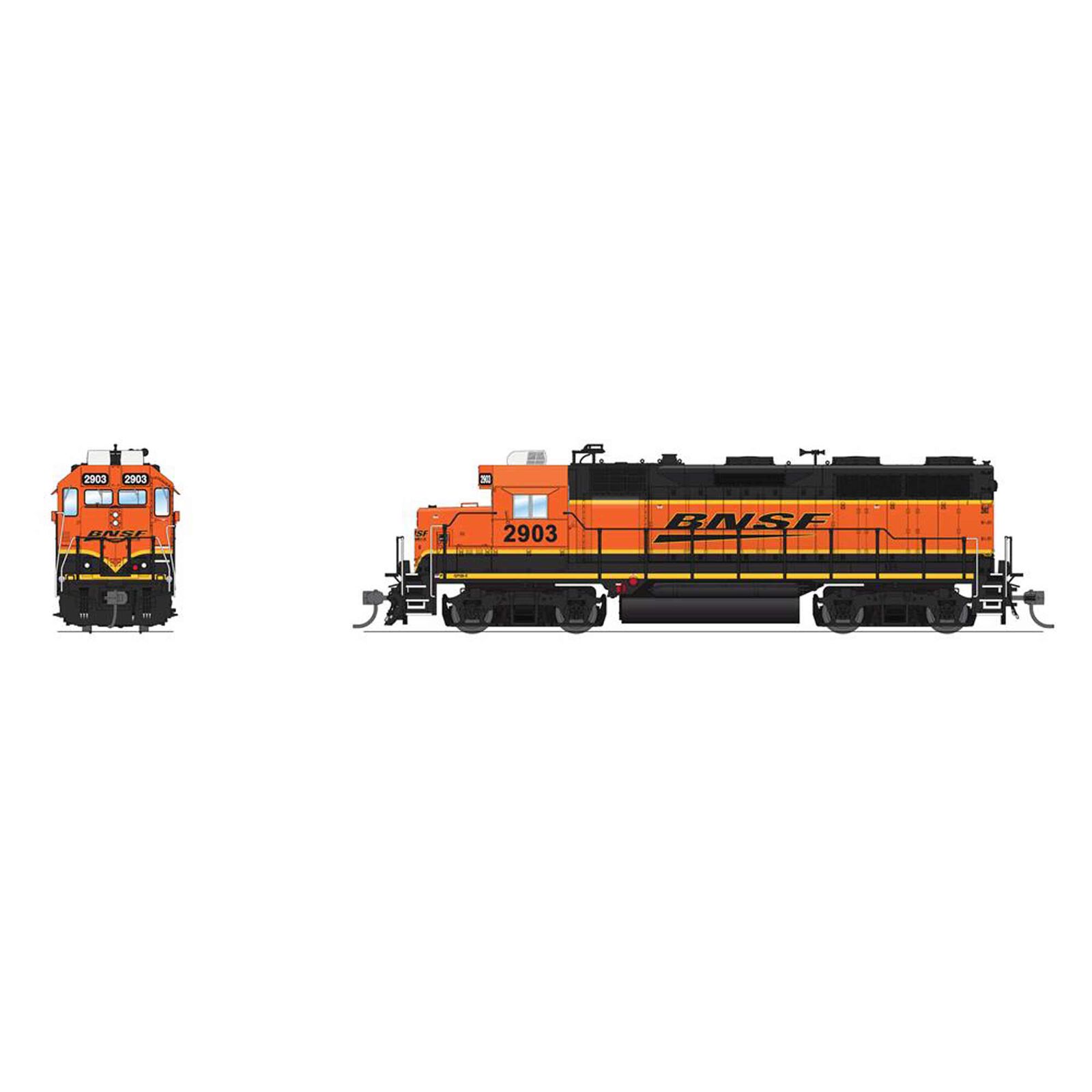 HO EMD GP35 Locomotive, BNSF 2903, Swoosh Scheme