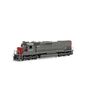 HO SD45T-2 Locomotive with DCC & Sound, Cotton Belt #9383