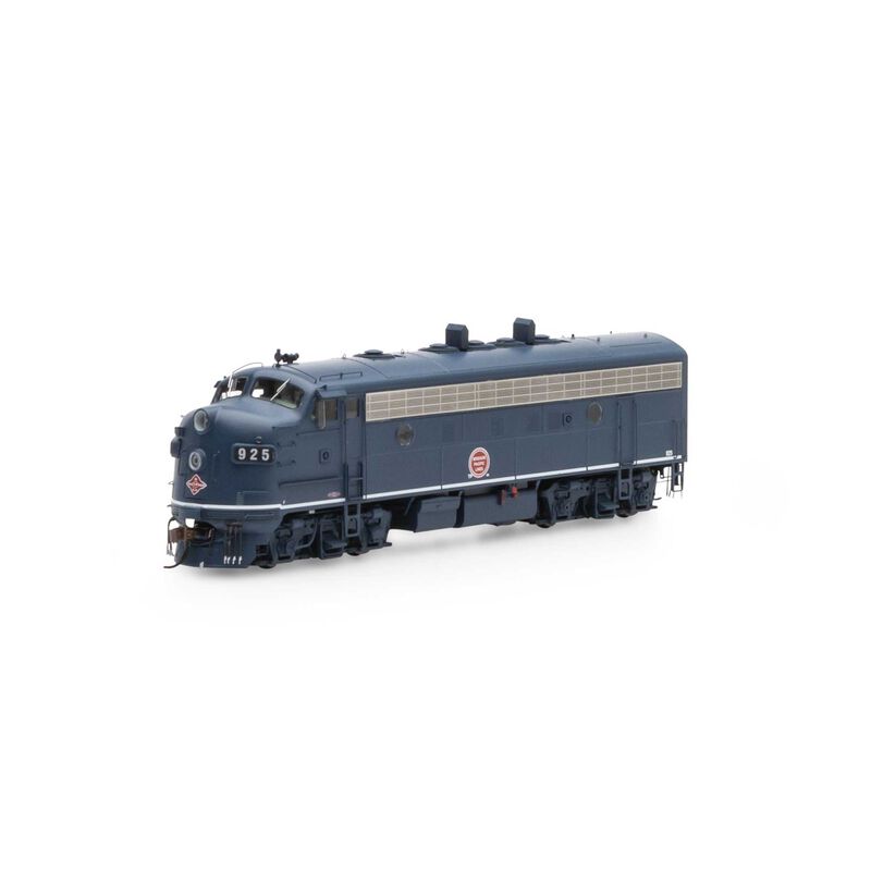 HO F7A with DCC & Sound, MP/T&P/Freight #925