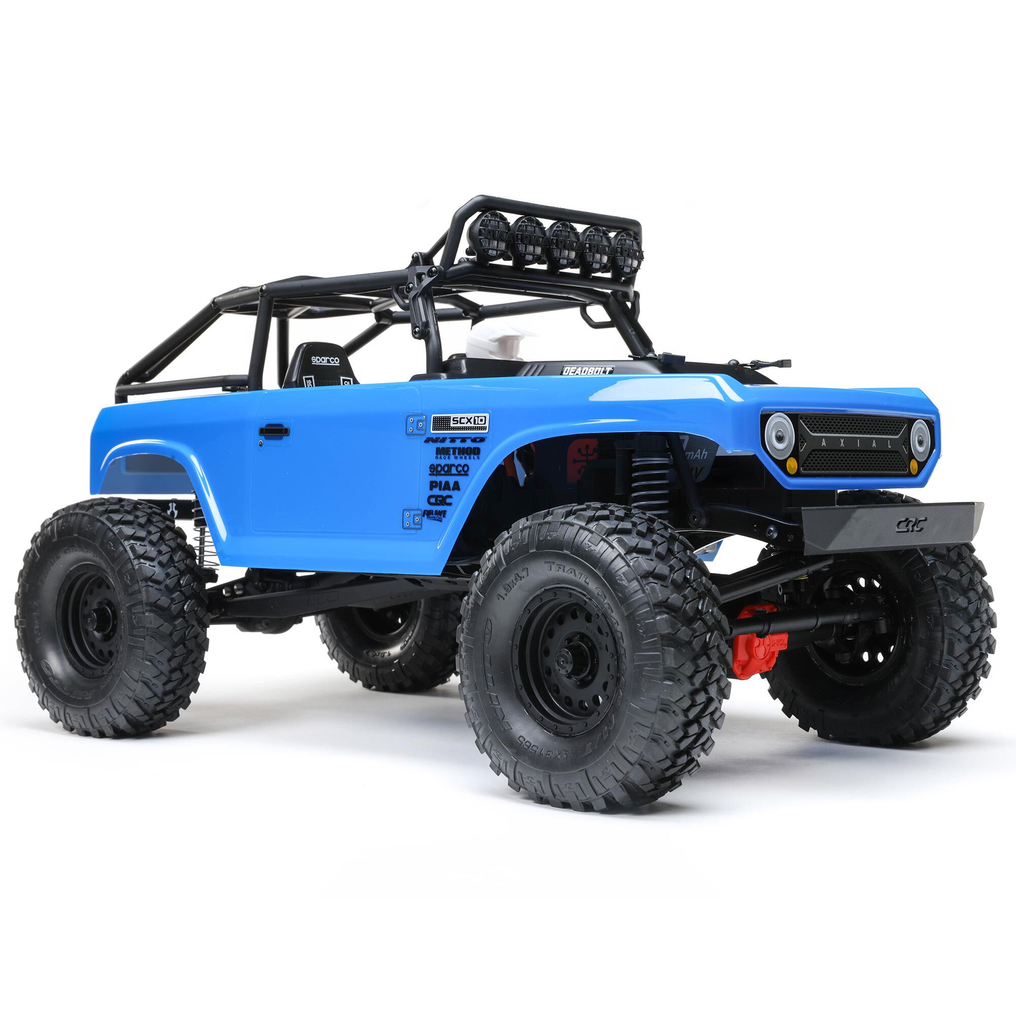 4WD アキシャル　scx10 ディフェンダー Axial 1/10 SCX10 II Deadbolt 4X4 Brushed RTR | Tower Hobbies
