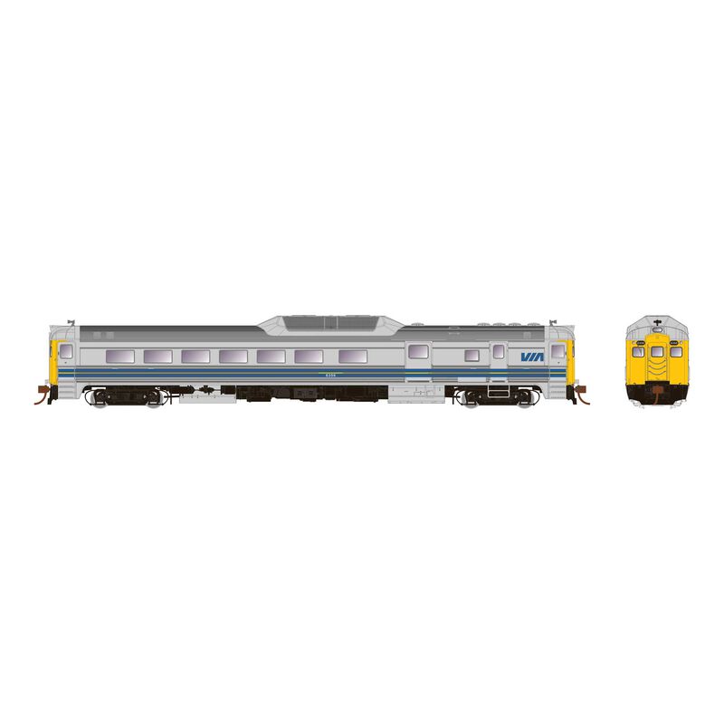 HO Scale RDC-3 (DC/DCC/Sound), VIA RE Ph2 #6356