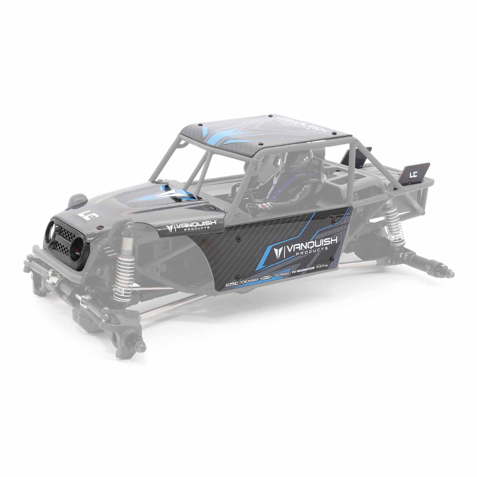 Body Panels, 1/10 H10 Optic 4x4 Trail Buggy, Grey