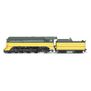 HO C&NW 4-6-2 "Yellow Jacket", #1617, 1944 Appearance, Paragon4 Sound/DC/DCC