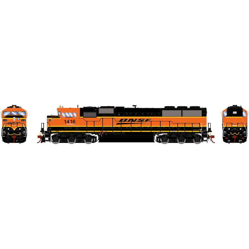 HO G2.0 SD60M-3 Tri-Clops, BNSF #1416