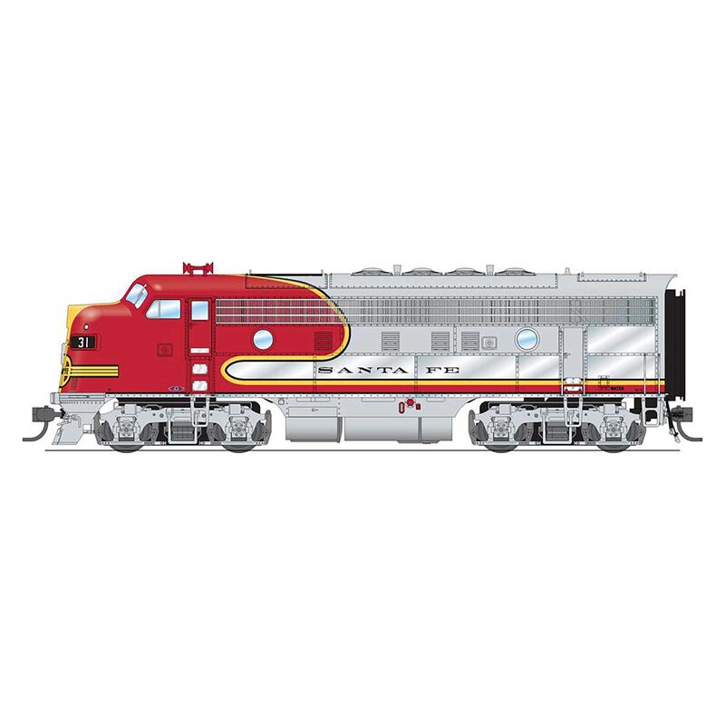 HO EMD F3 Paragon4, ATSF #31L/31A