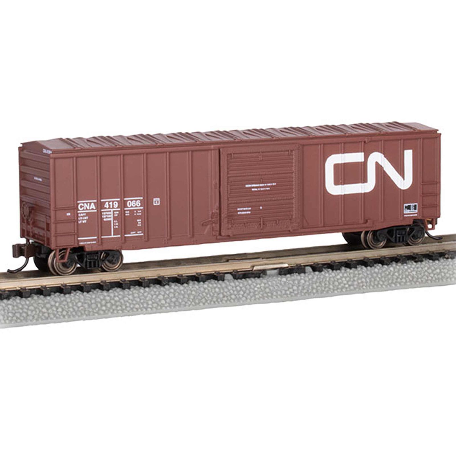 N Scale Sliding Door Box Car Canadian National