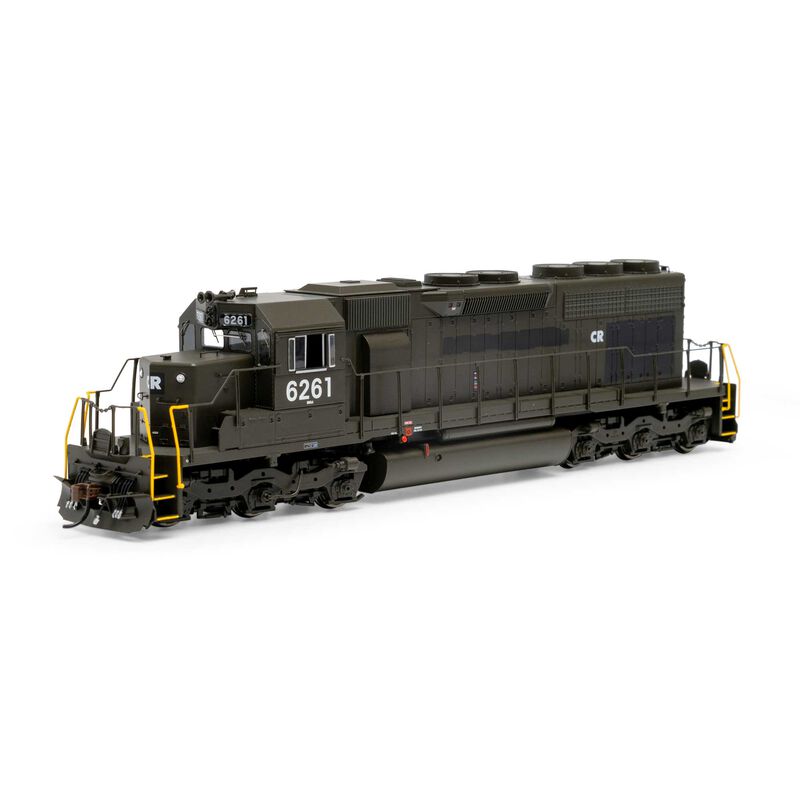 HO SD40 Locomotive with DCC & Sound, CR / PC Patched #6261