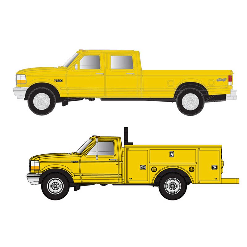 N Ford F-250/F-350 Sets Safety Yellow