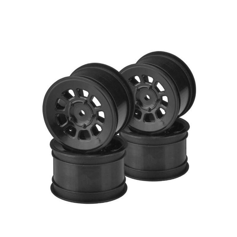 9-Shot 2.2" Rear Wheel, Black (4)