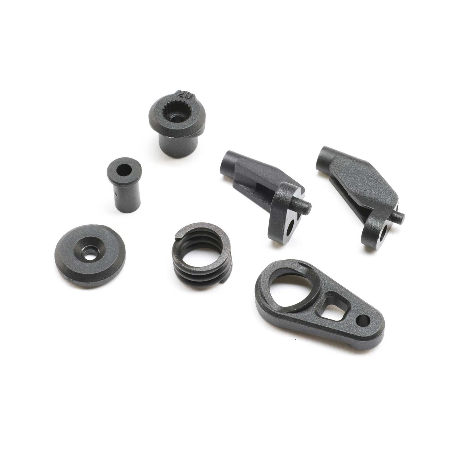 Dig Transmission Mount, Servo Saver Set: Capra 1.9