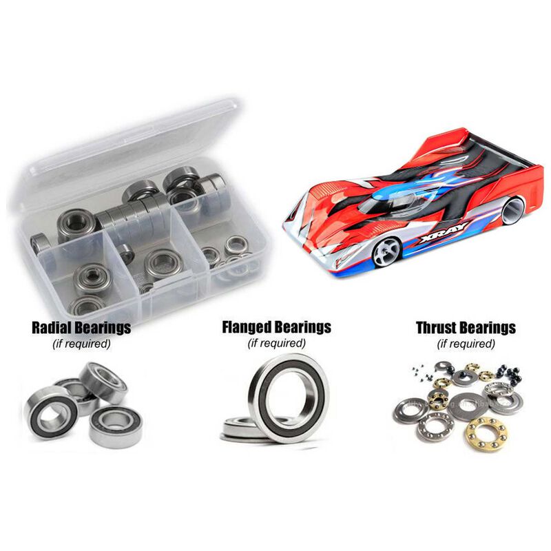 Team XRAY X12 2024 1/12th (#370020) Rubber Shielded Bearing Kit