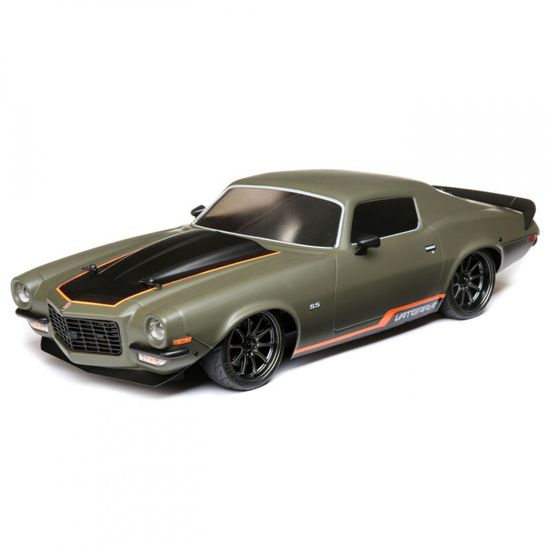 1/10 1972 Chevy Camaro SS V100 4WD Brushed RTR, Green