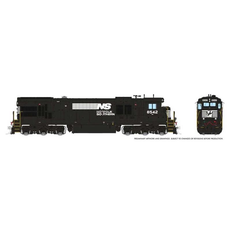 HO C36-7 DC/DCC/Sound: Norfolk Southern: #8542