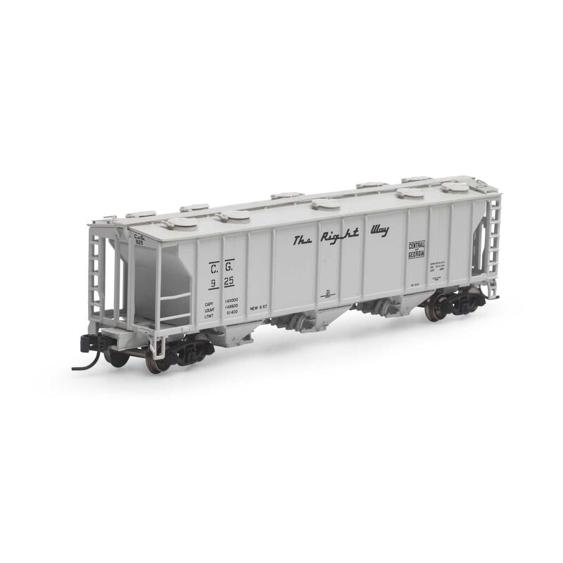 N PS-2 2893 3-Bay Covered Hopper, C of G #925