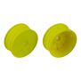 1/10 2.2" 4x4 Front Buggy Wheels, Yellow (2)
