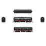 EMD F7AB, Cotton Belt 927/928, Black Widow Scheme, A-unit Paragon4 Sound/DC/DCC, Unpowered B, N