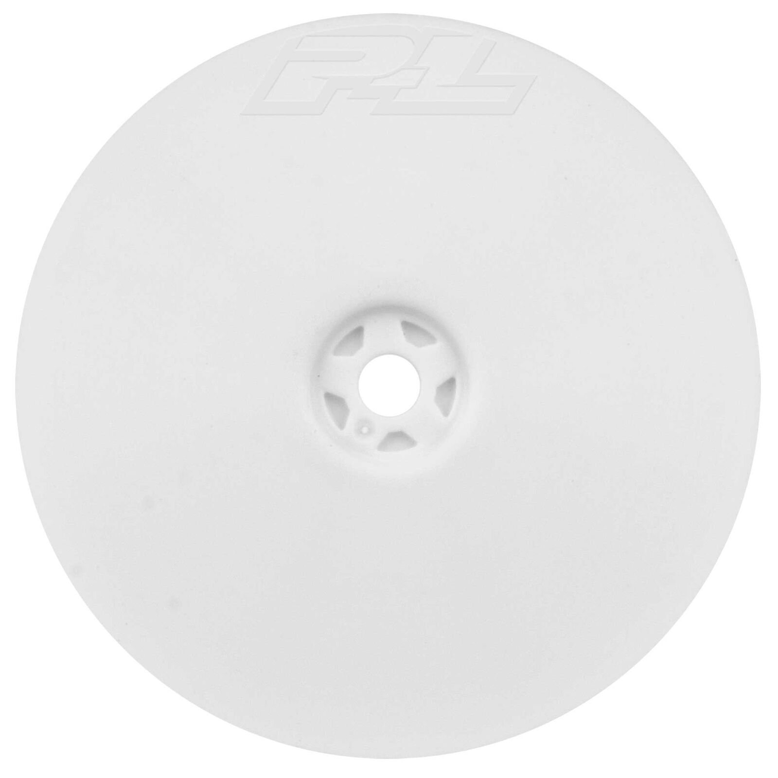 1/10 Velocity 4WD Front 2.2" 12mm Buggy Wheels (2) White: 22X-4, XB4