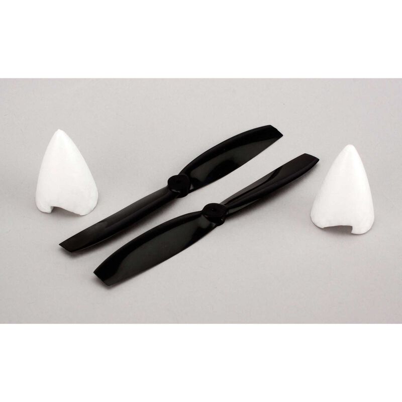 Propellers and Spinner Set: Firebird Stratos