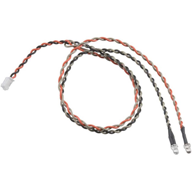 Double LED Light String Orange