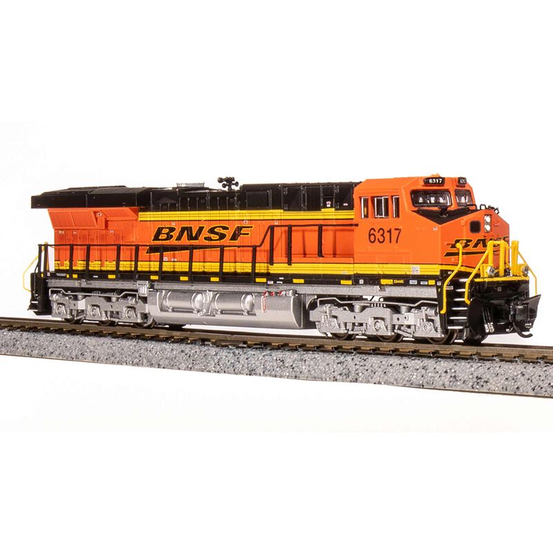 N GE ES44AC Locomotive, Swoosh, Paragon4, BNSF #6324