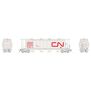 HO NSC 3800 Covered Hopper CN White #2 (6)