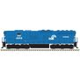Classic N SD-9 Silver Loco Conrail 6914