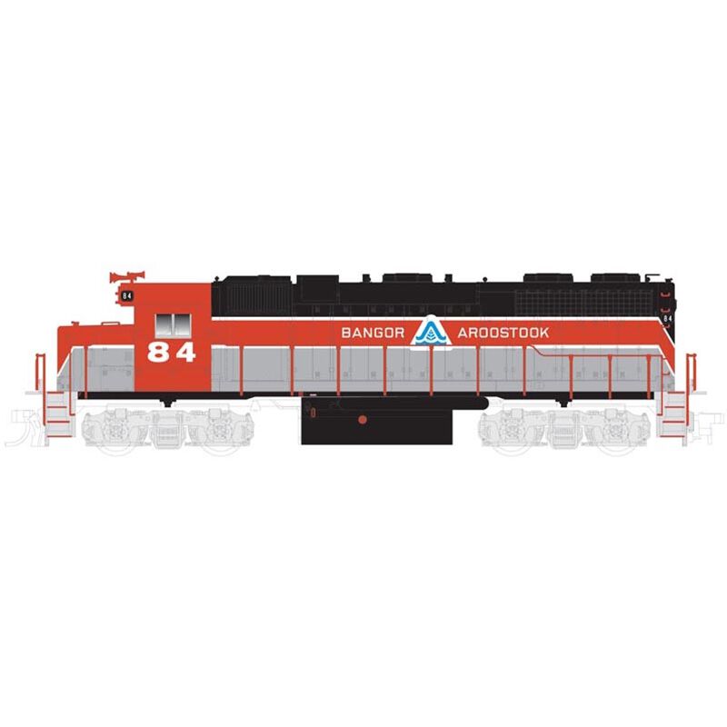 N GP38 w DCC & Sound BAR #87