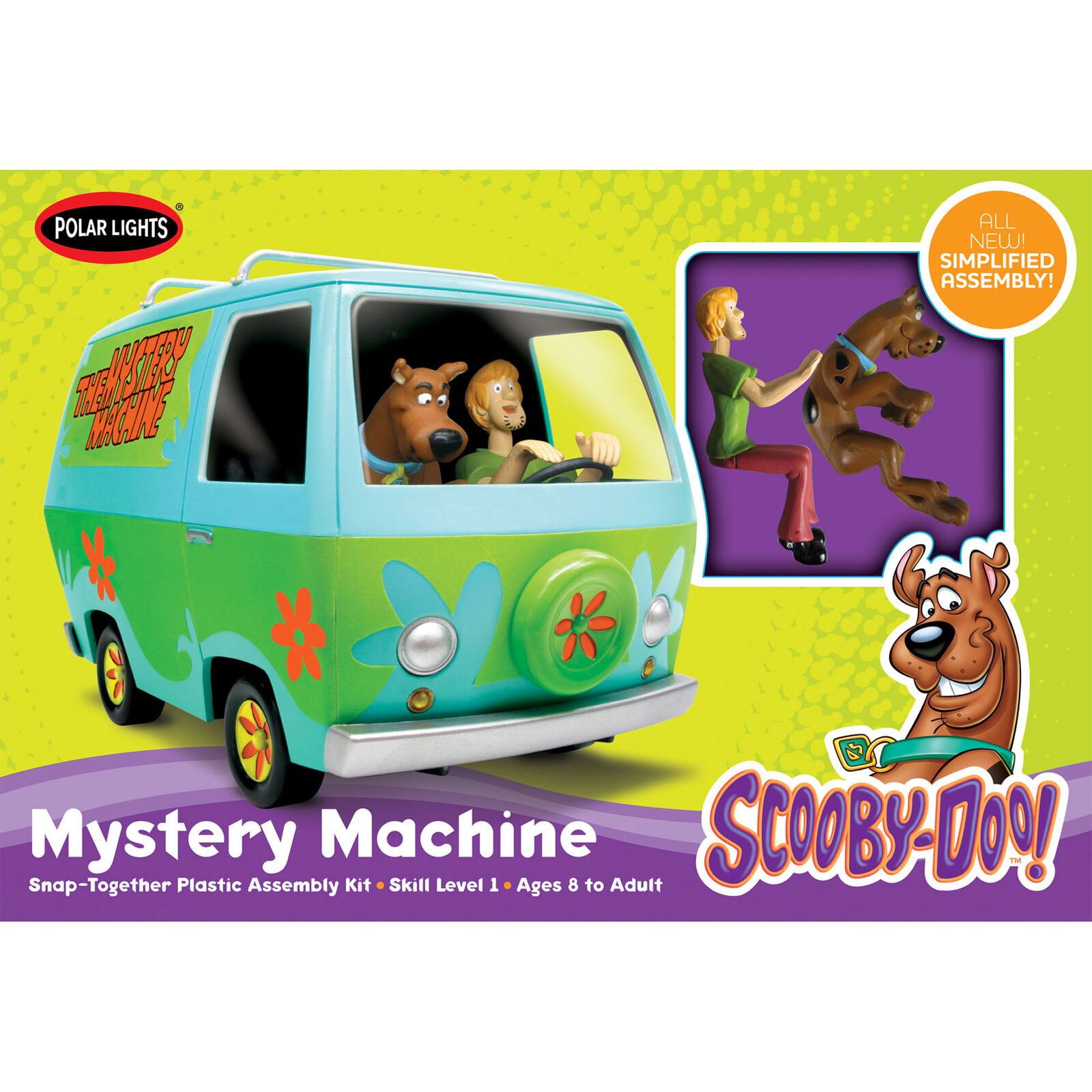 1/25 Scooby-Doo Mystery Machine, Snap NT