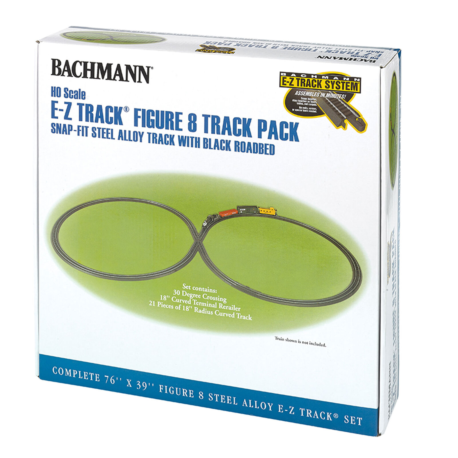 HO Steel EZ Figure 8 Track Pack