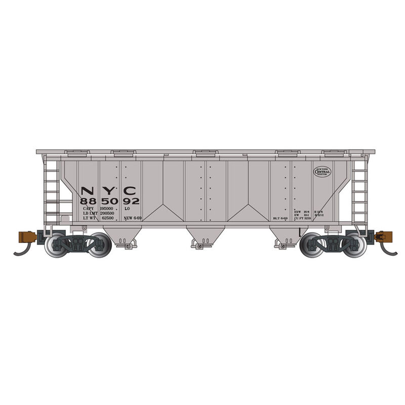 N PS-2 3-Bay Covered Hopper NYC