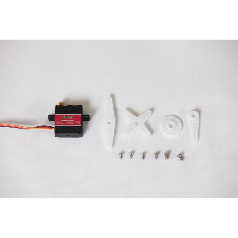 Servo 23g Analog Metal Gear, Positive: Fox EP Glider, 3000mm