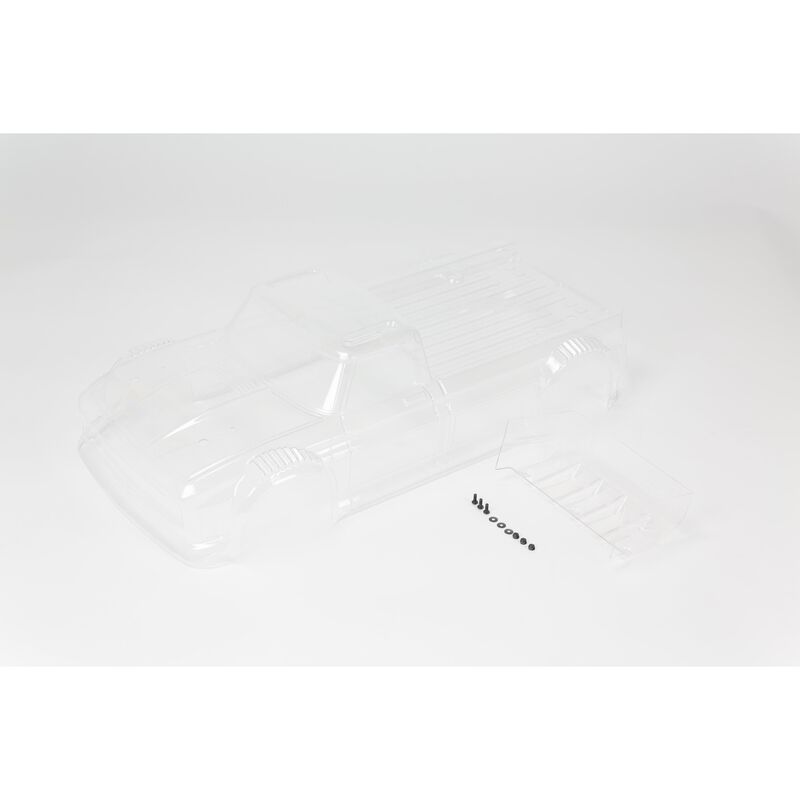 1/8 Clear Body with Decals: INFRACTION 4X4 3S