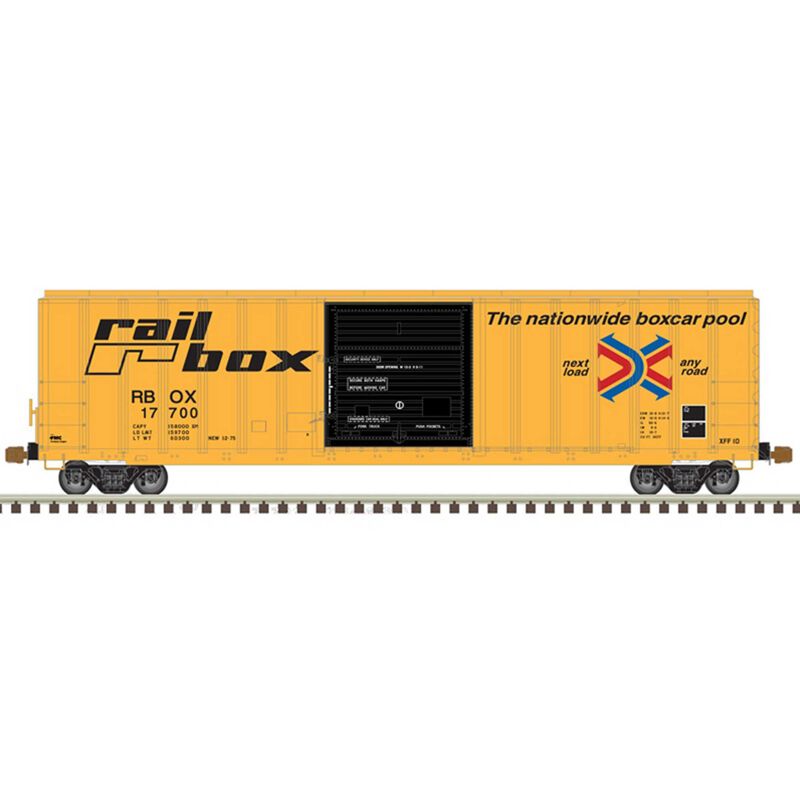 Railbox 18033 (Yellow Black)