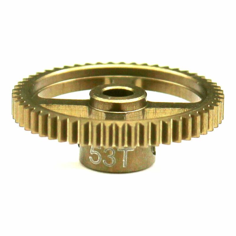 53t 64p Hard Anodized 7075 Pinion Gear
