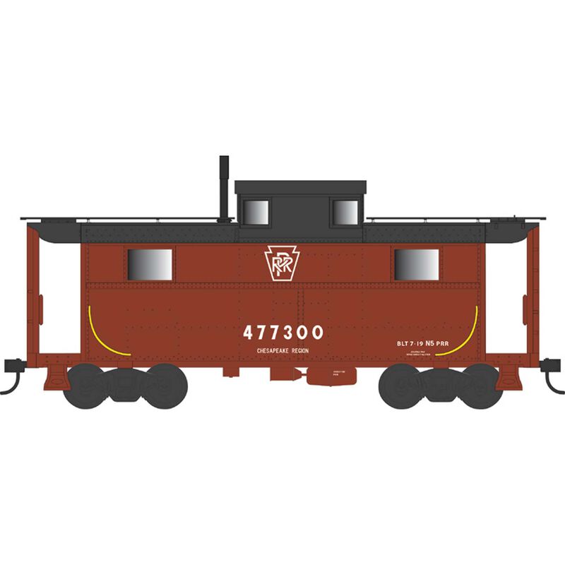 HO N5 Caboose, PRR Key Chesapeake #477313
