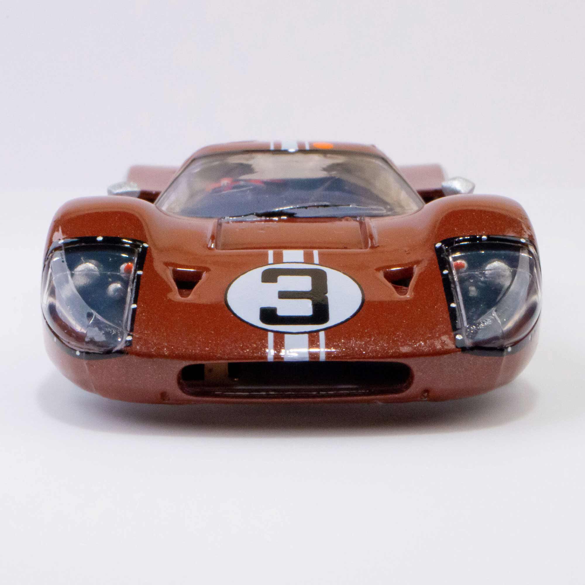 AFX/Racemasters HO 1967 Ford GT40 Mk.IV #3 Mega G+ Slot Car