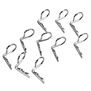 1/18 Silver Bent Body Clip 90 Degree