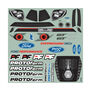 1/10 Ford GT Clear Body: 200mm Pan Car