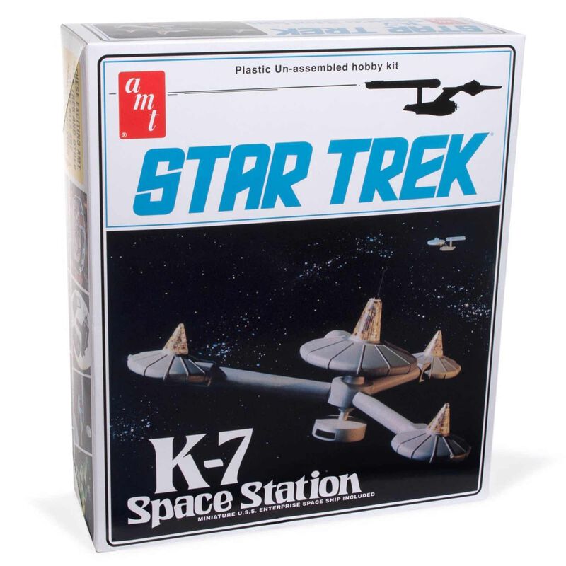1/7600 Star Trek K-7 Space Station Model Kit