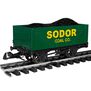 THOMAS LG SCALE SODOR COAL CO. WAGON with LOAD
