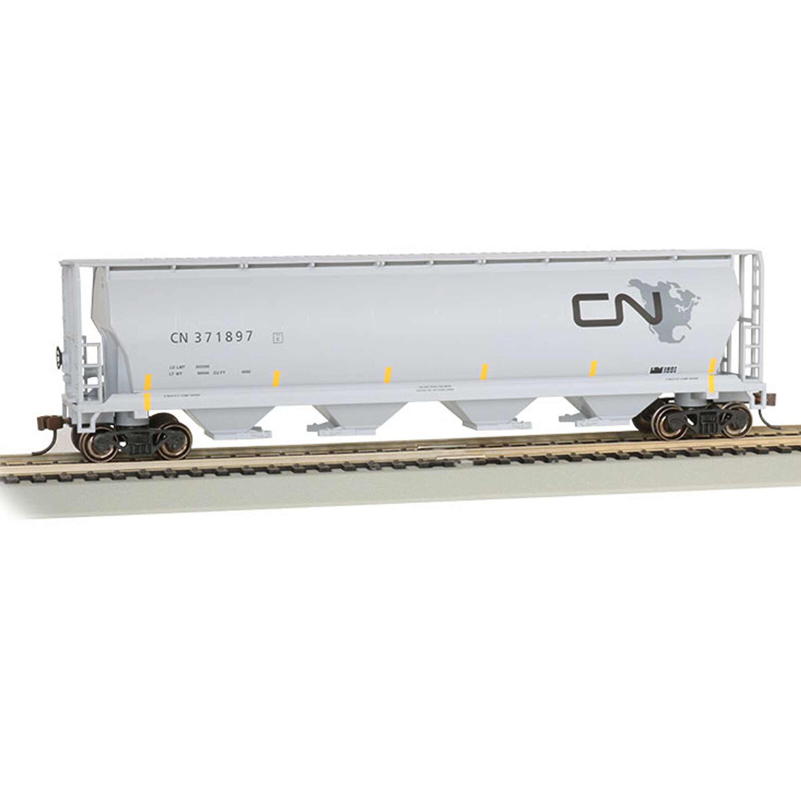 HO Cylindrical Hopper CN North American Logo