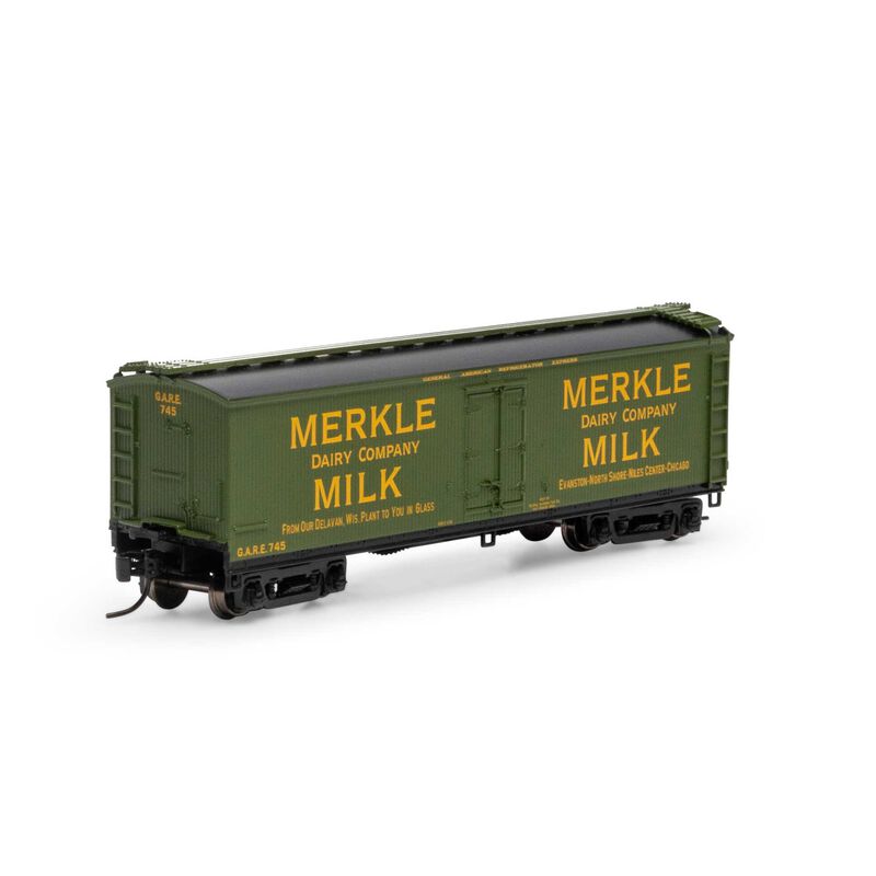N 40' Pfaudler Milk Car, Merkle #745