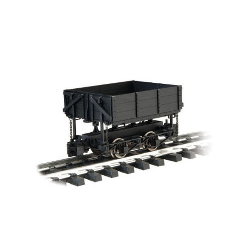 1:20.3 Wood Side Dump Car, Black