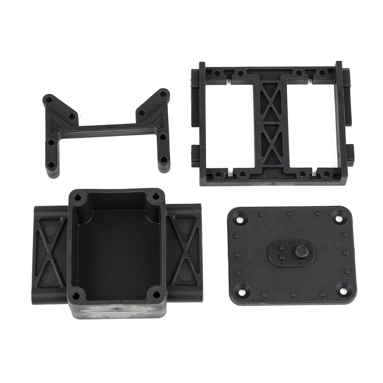 Servo Mounts and Fuel Cell, 1/10 Element Enduro SE