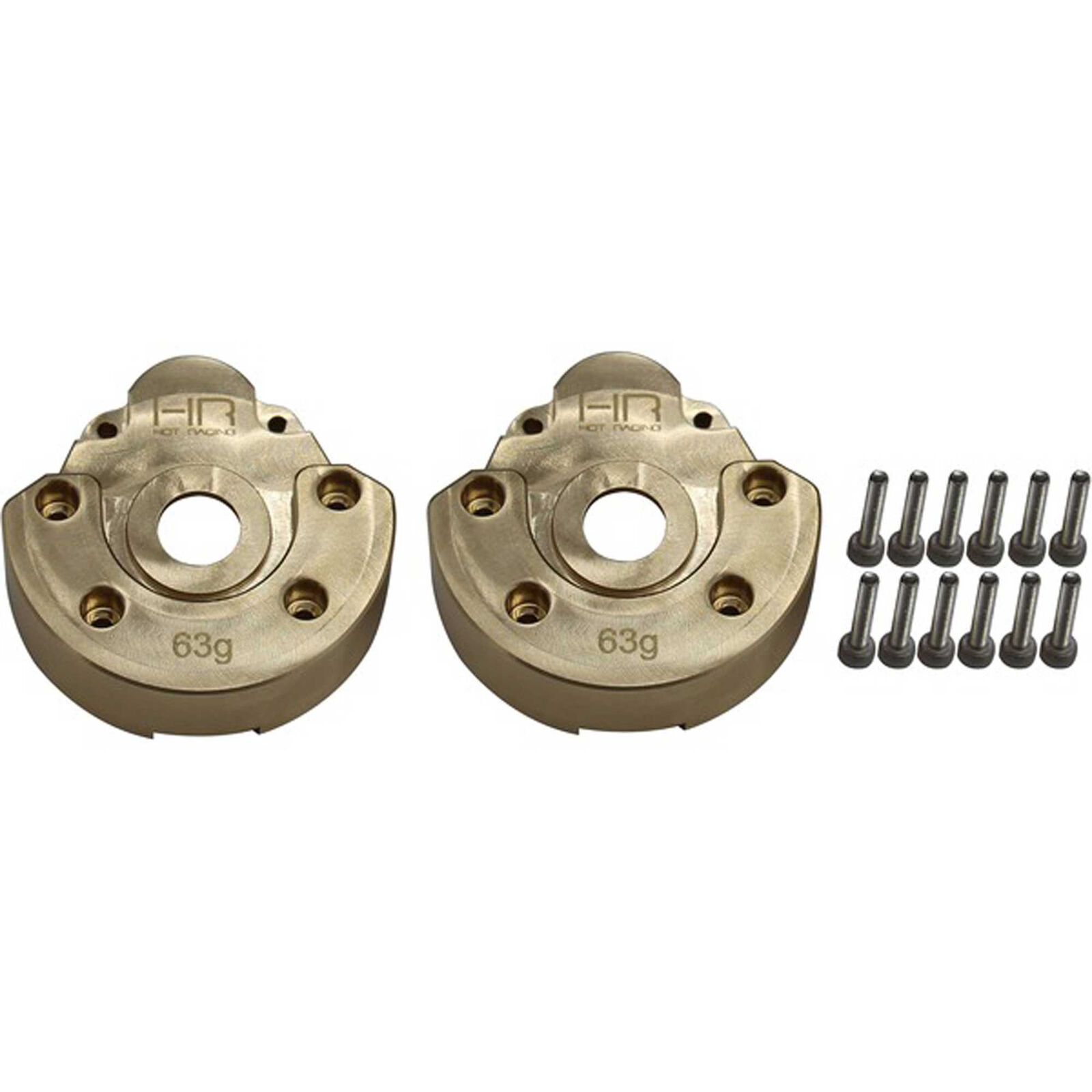 Heavy Brass Outer Portal Drive Housing: Redcat Gen8