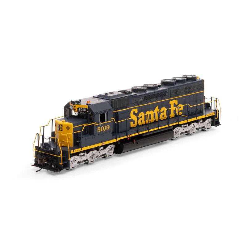 HO SD40 Locomotive with DCC & Sound, Santa Fe #5019