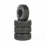 1/24 Rocker 1" Scale Rock Crawler Tires & Foam Inserts (2)