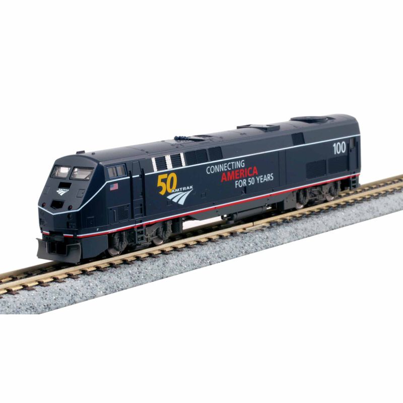 N P42 Amtrak "Midnight Blue" #100 50th Anniversary
