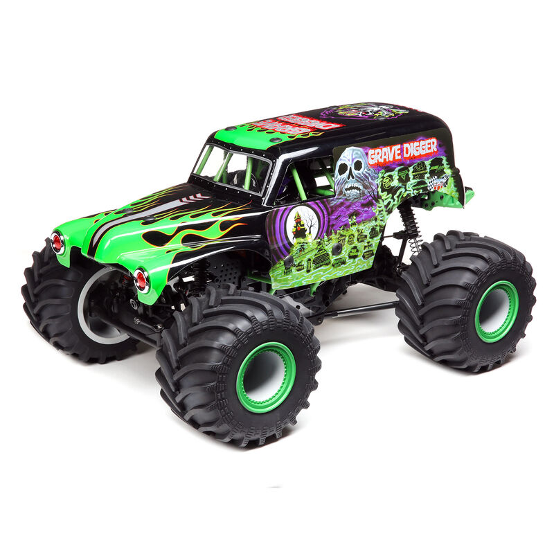 LMT 4X4 Solid Axle Monster Truck RTR, Grave Digger - SCRATCH & DENT