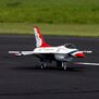 F-16 Thunderbirds 80mm EDF BNF Basic with AS3X and SAFE Select